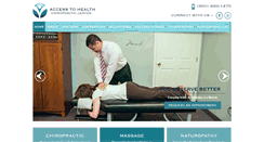 Desktop Screenshot of chiropractornorwich.com
